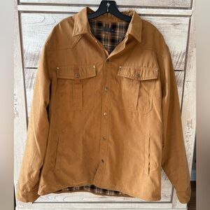 NWOT 
Mens lightweight jacket with plaid lining